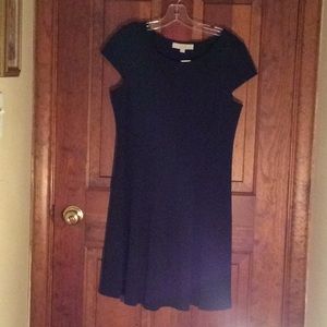 Black A-line Dress
